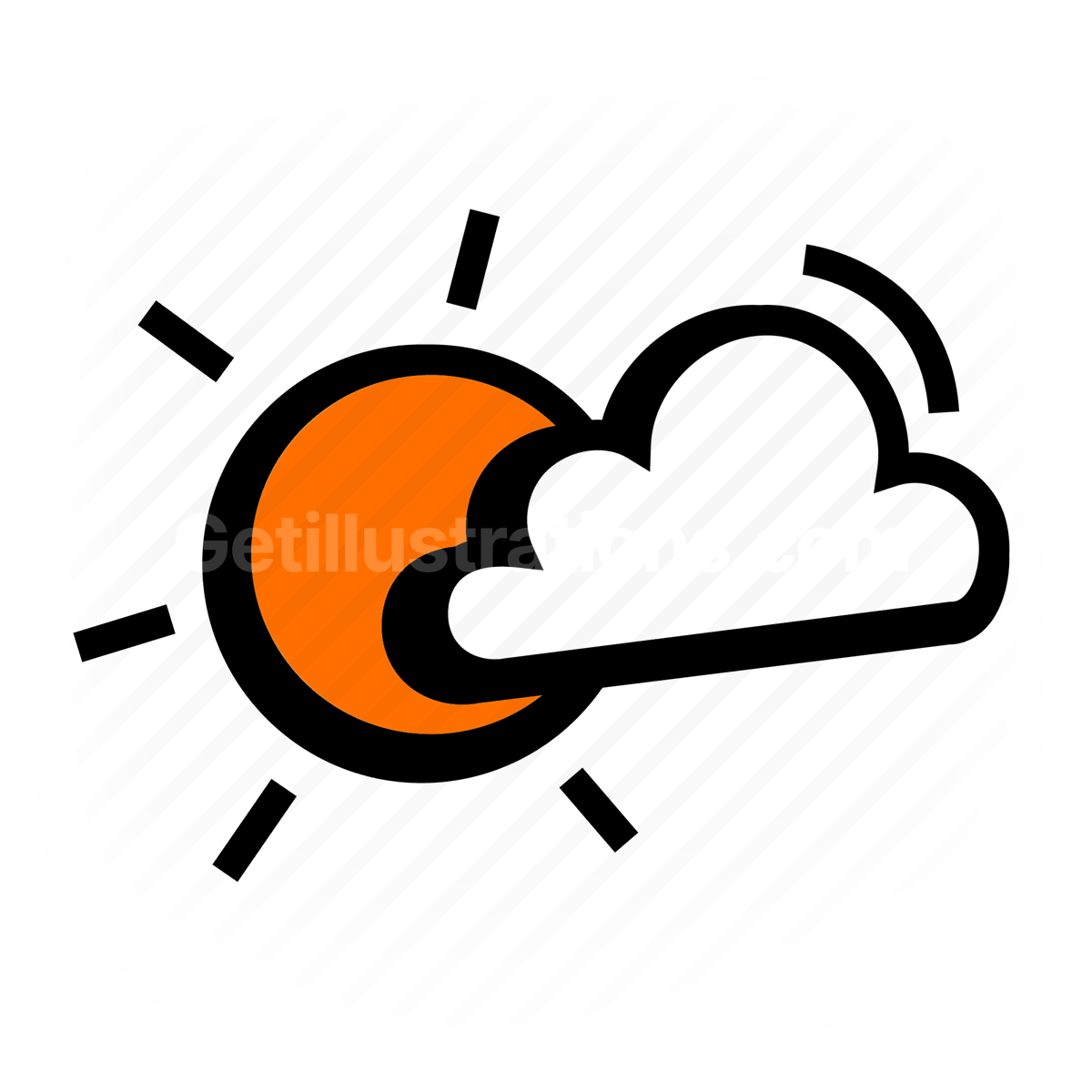 Weather illustration preview image
